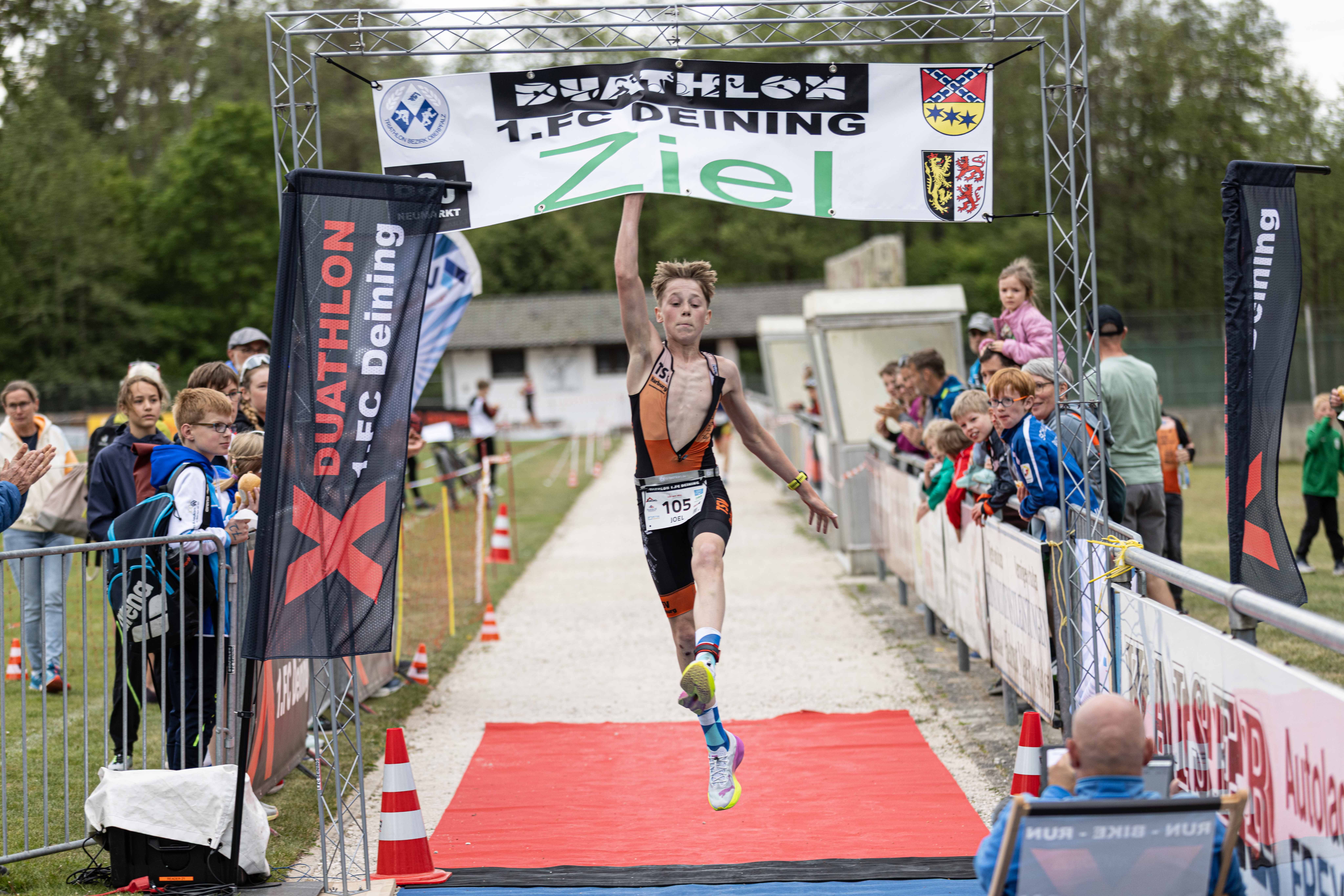 Joel Westphal ist Bayerischer Meister im Cross Duathlon