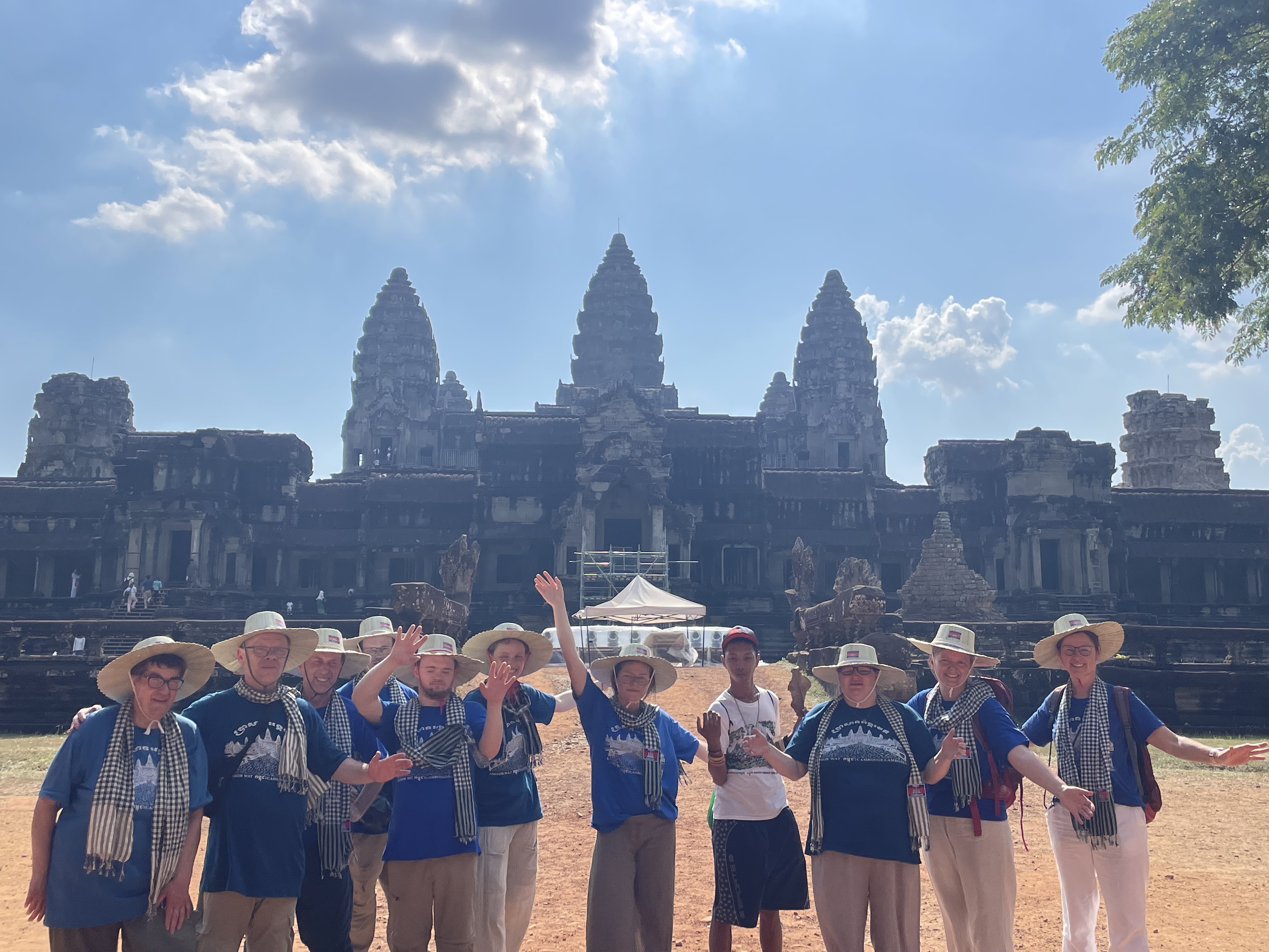 10 Menschen mit und ohne Behinderung haben sich auf die lange Reise gemacht.