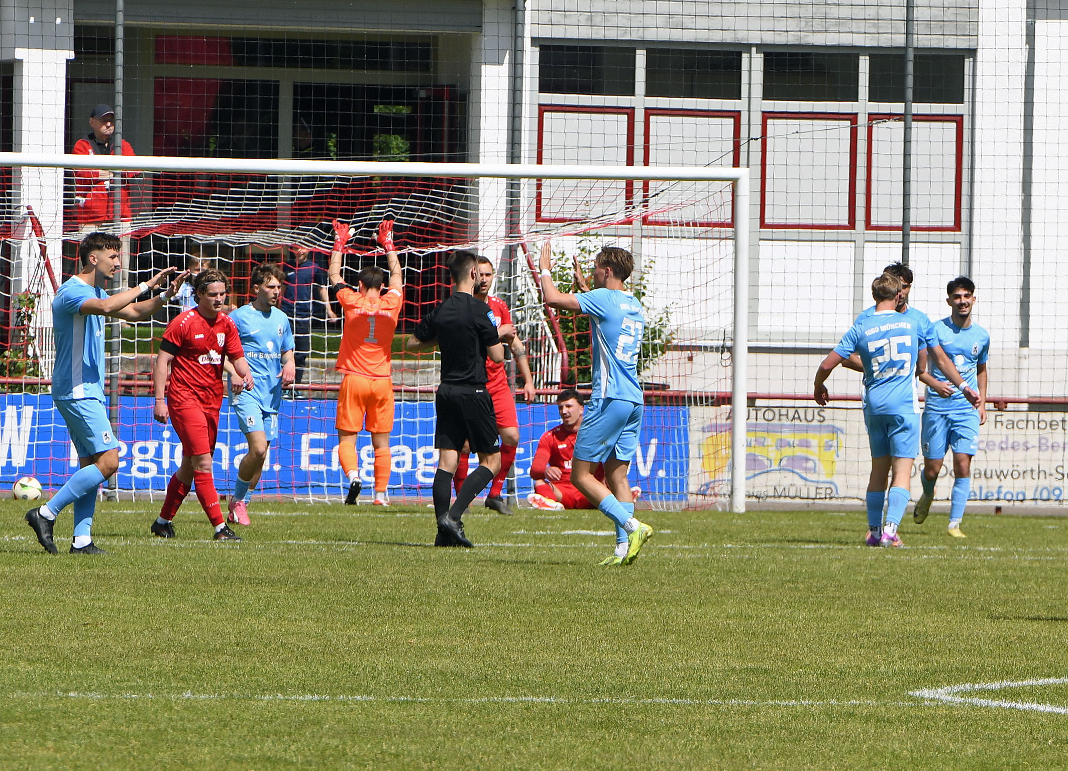 Die Löwen erzielen hier das 3:1