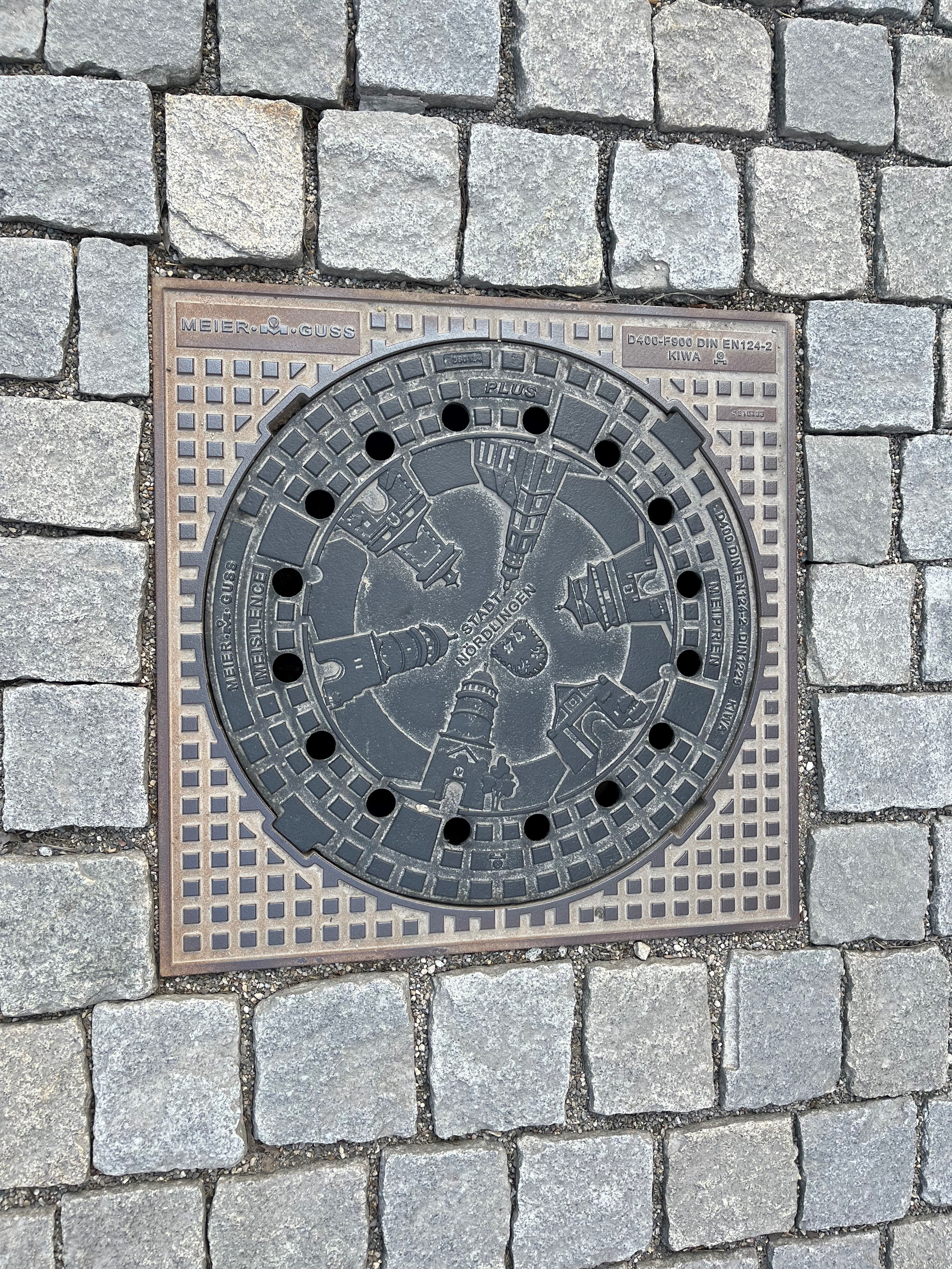 Gullideckel Nördlingen