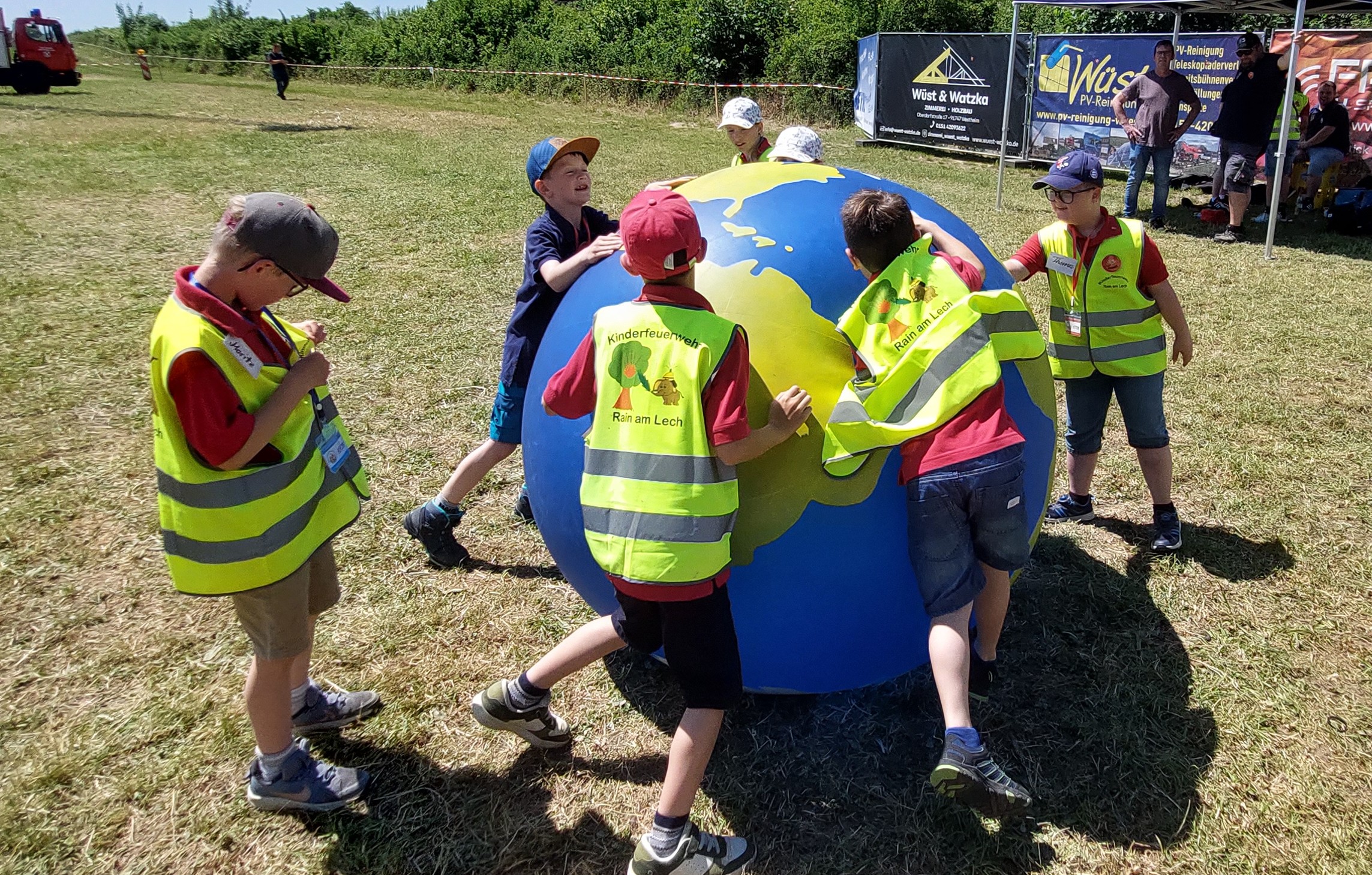 Die Kinder hatten in Auhausen viel Spaß.