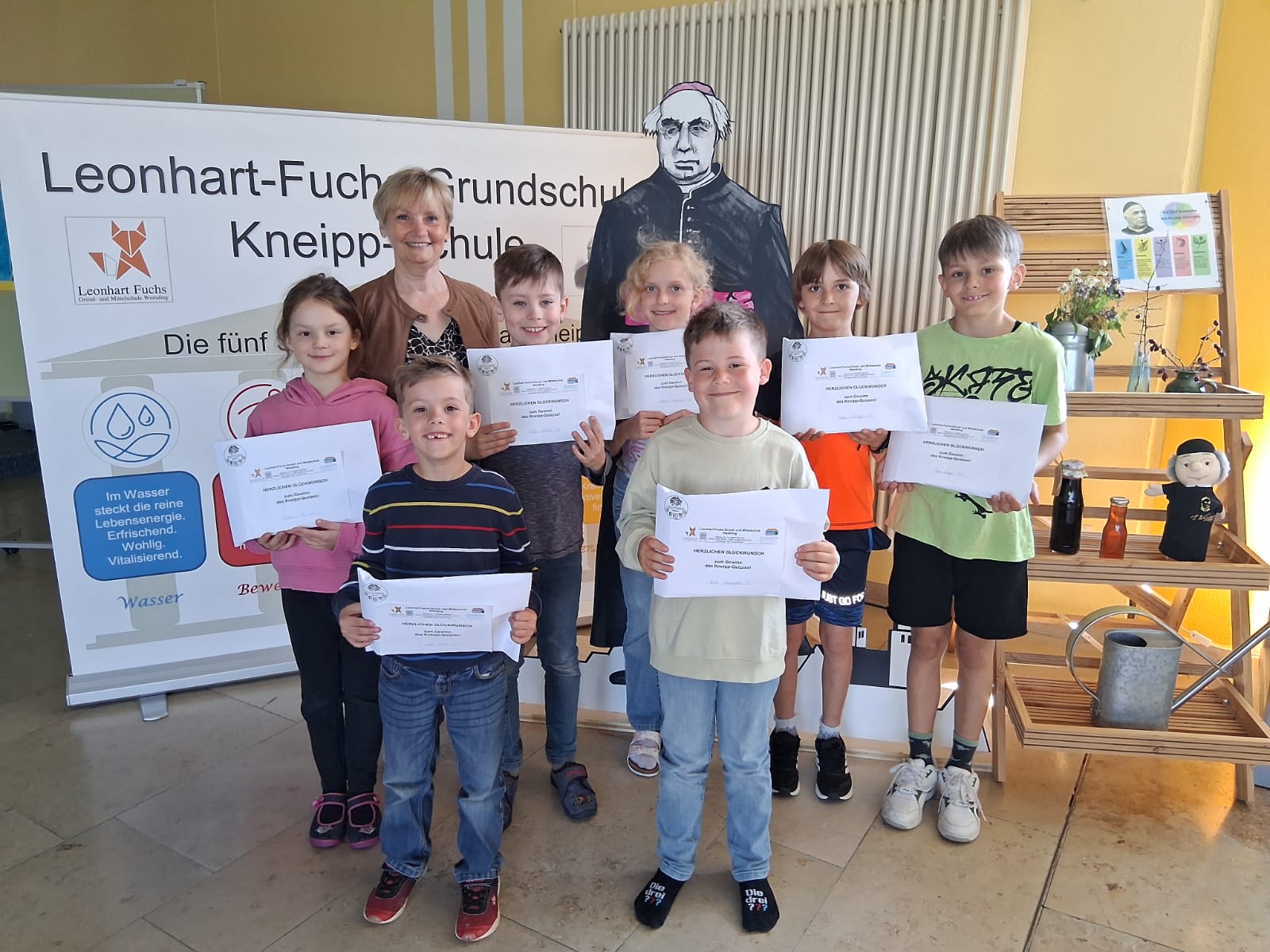 Gewinnerinnen und Gewinner des Kneipp-Quiz