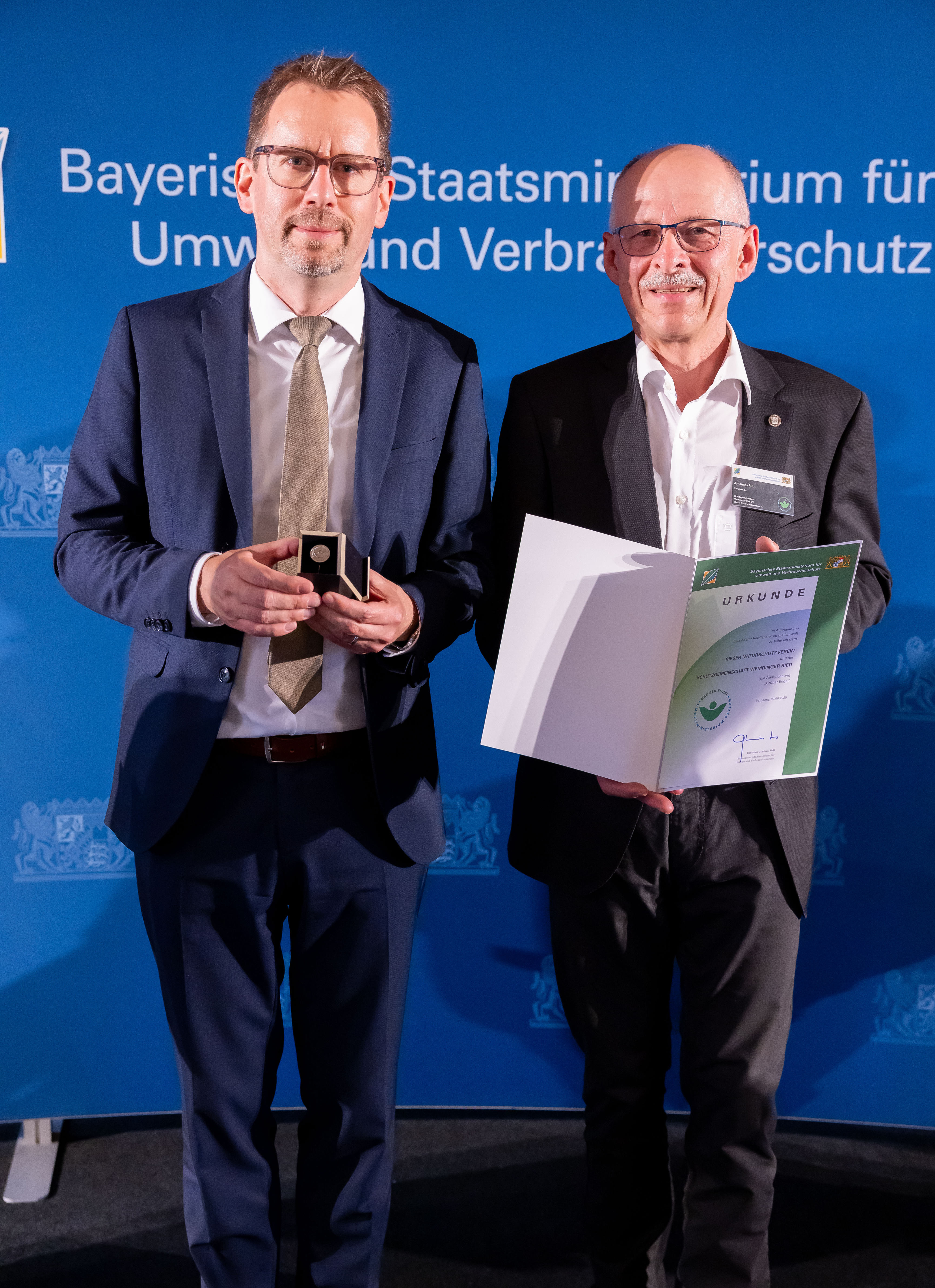 Verleihung grüner Engel