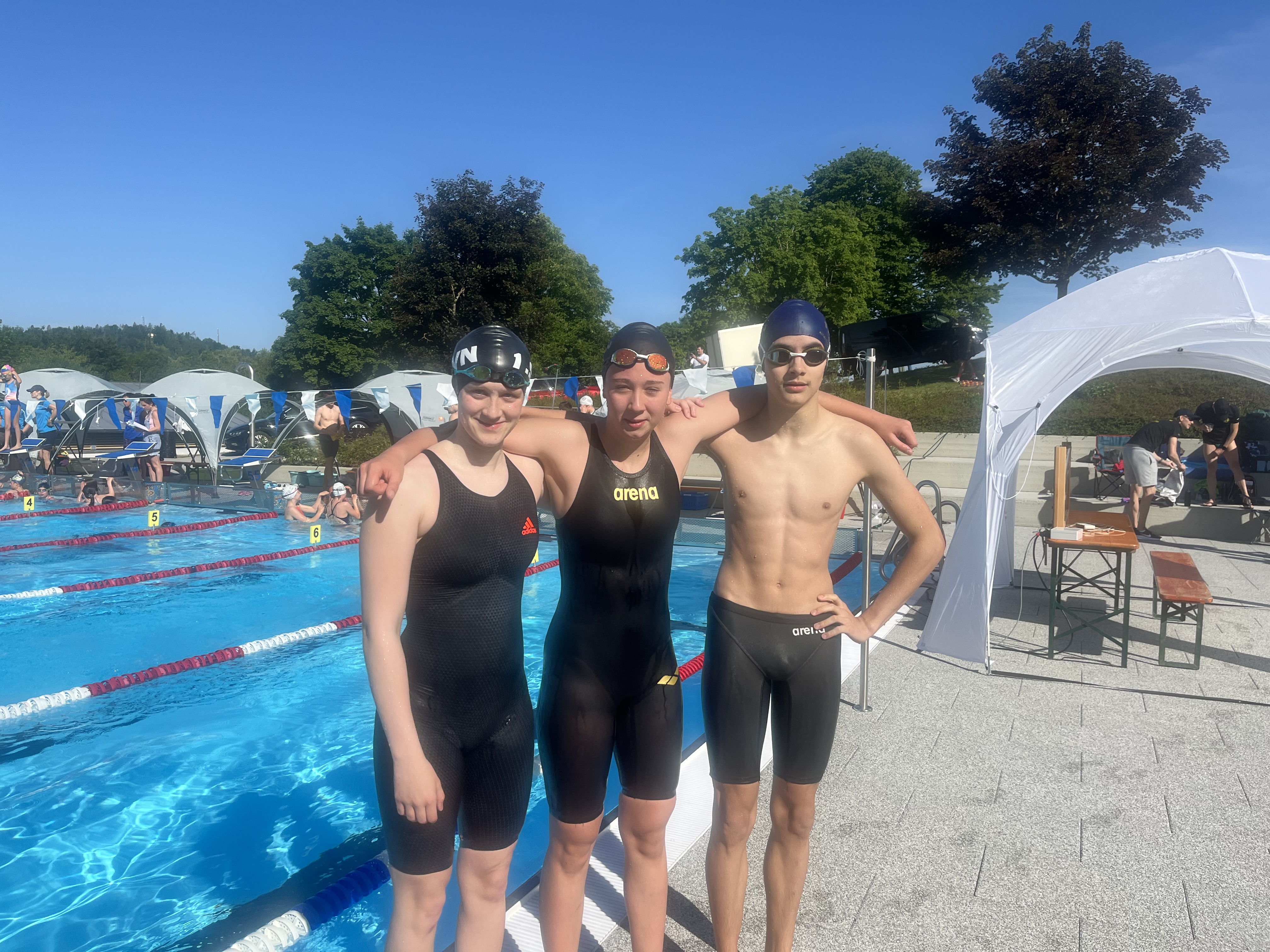 Nördlingen Schwimmer befinden sich bereits in guter Frühform.