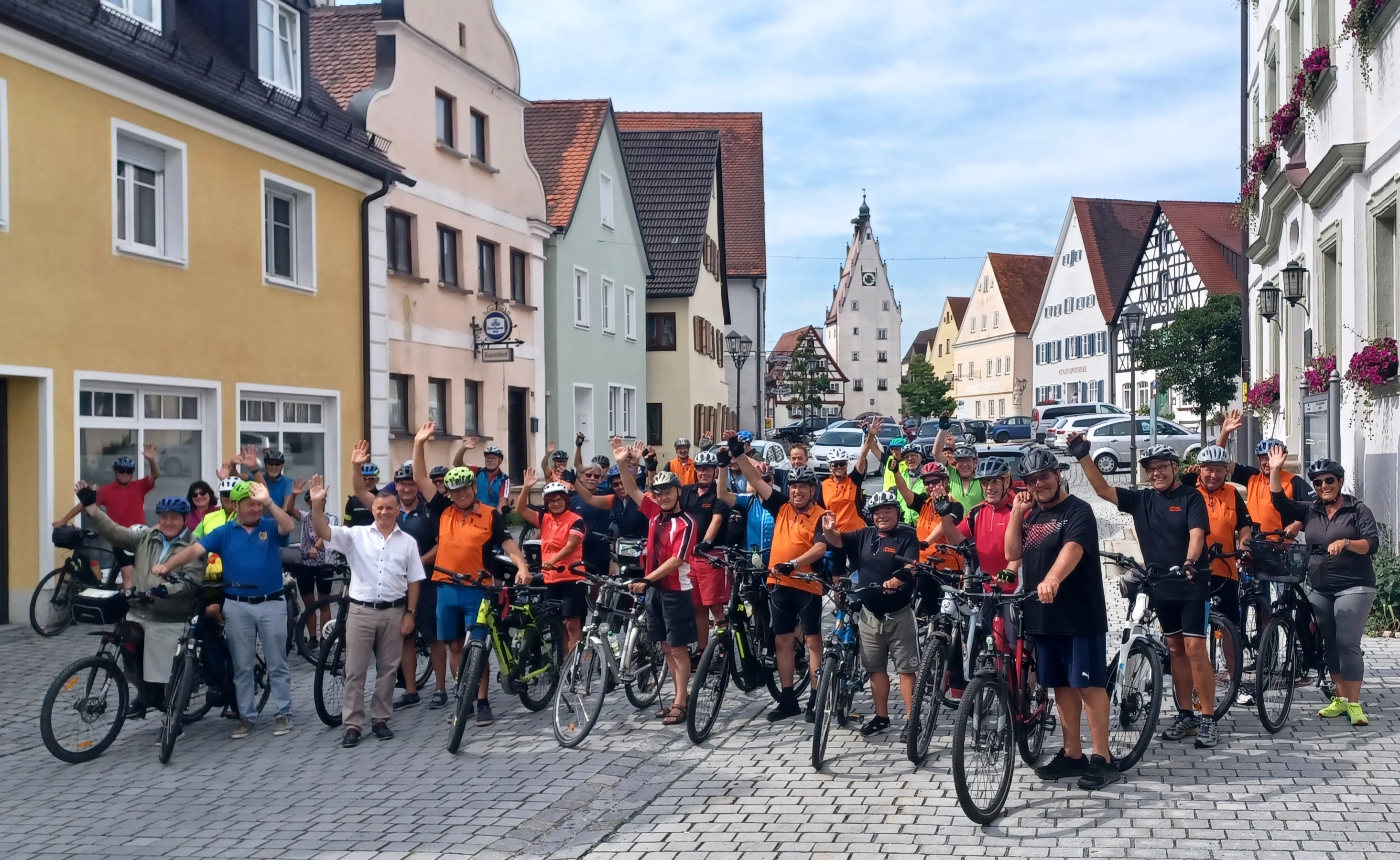 Die Stadt und die Kolpingsfamilie Monheim freuen sich auf zahlreiche Gäste zur Radlweihe.