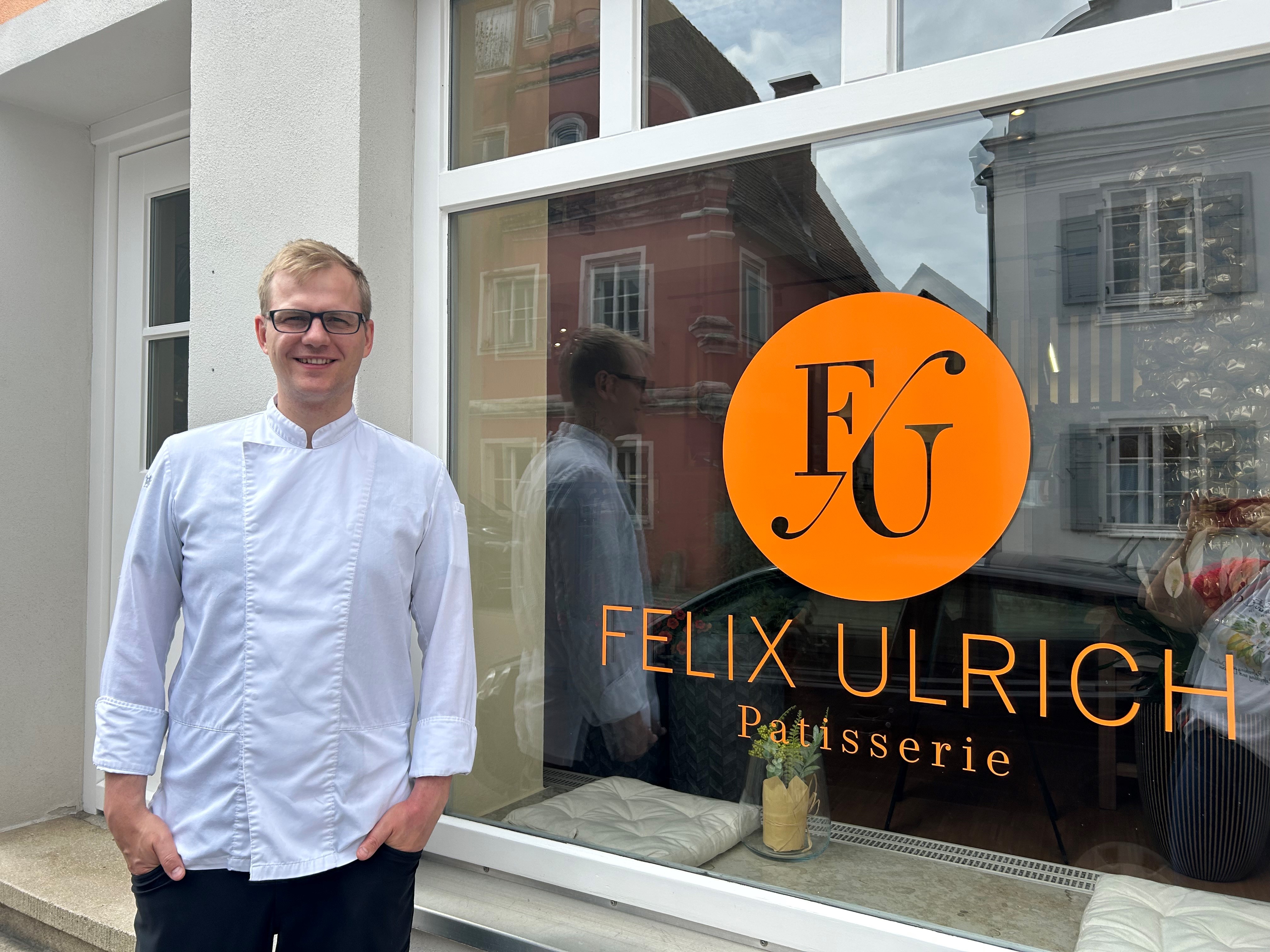 In der Löpsinger Straße in Nördlingen hat Felix Ulrich seine kleine Patisserie eröffnet.