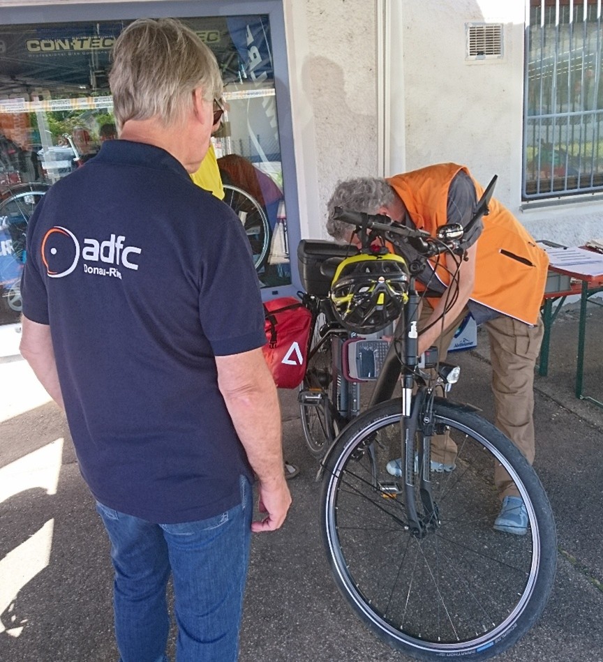 Eine Fahrrad-Codierung durch den ADFC Donau-Ries findet am 9. Juli 2025 statt.