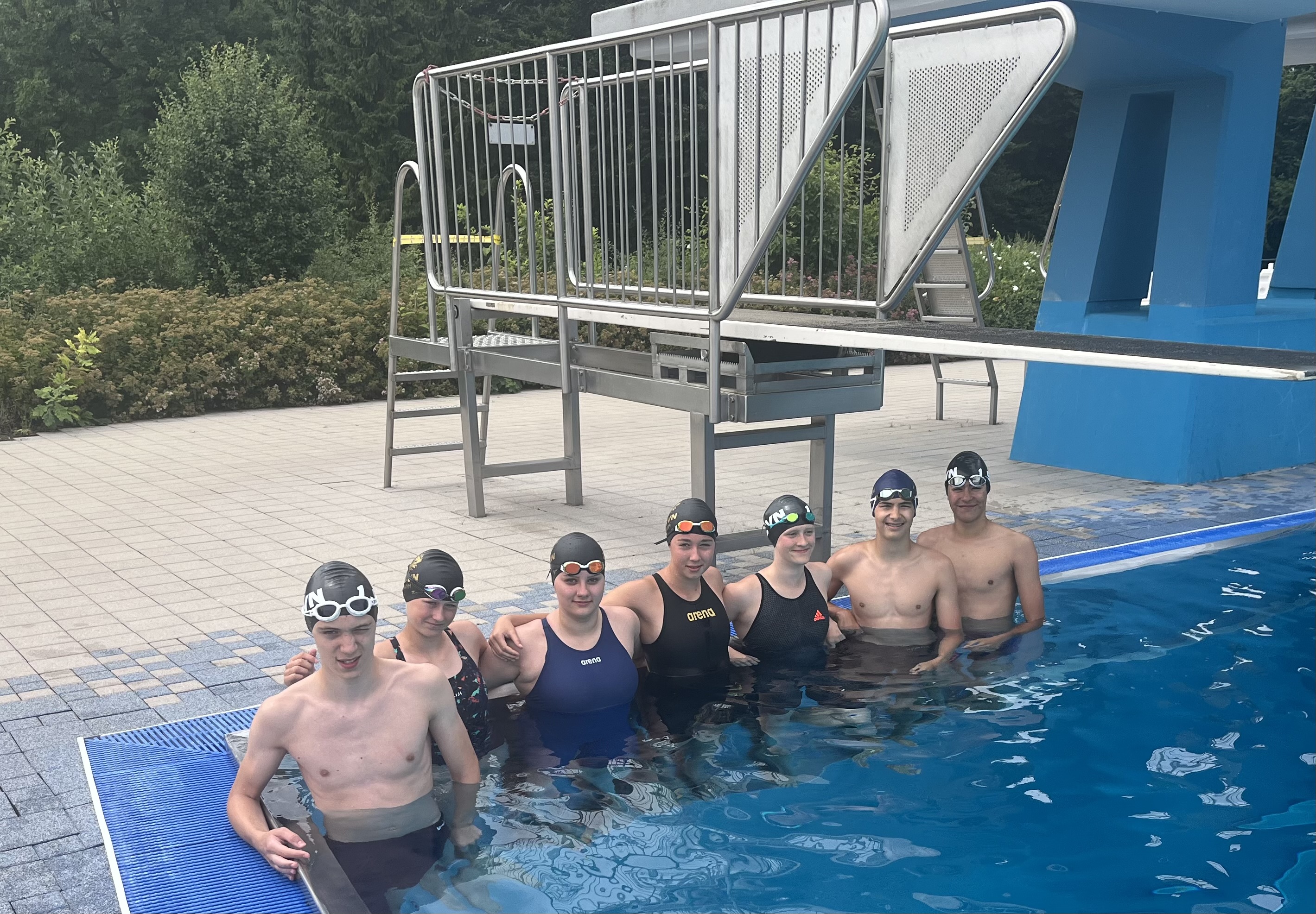 Sieben Schwimmer schickte der TSV Nördlingen bei den Schwäbischen Meisterschaften an den Start.