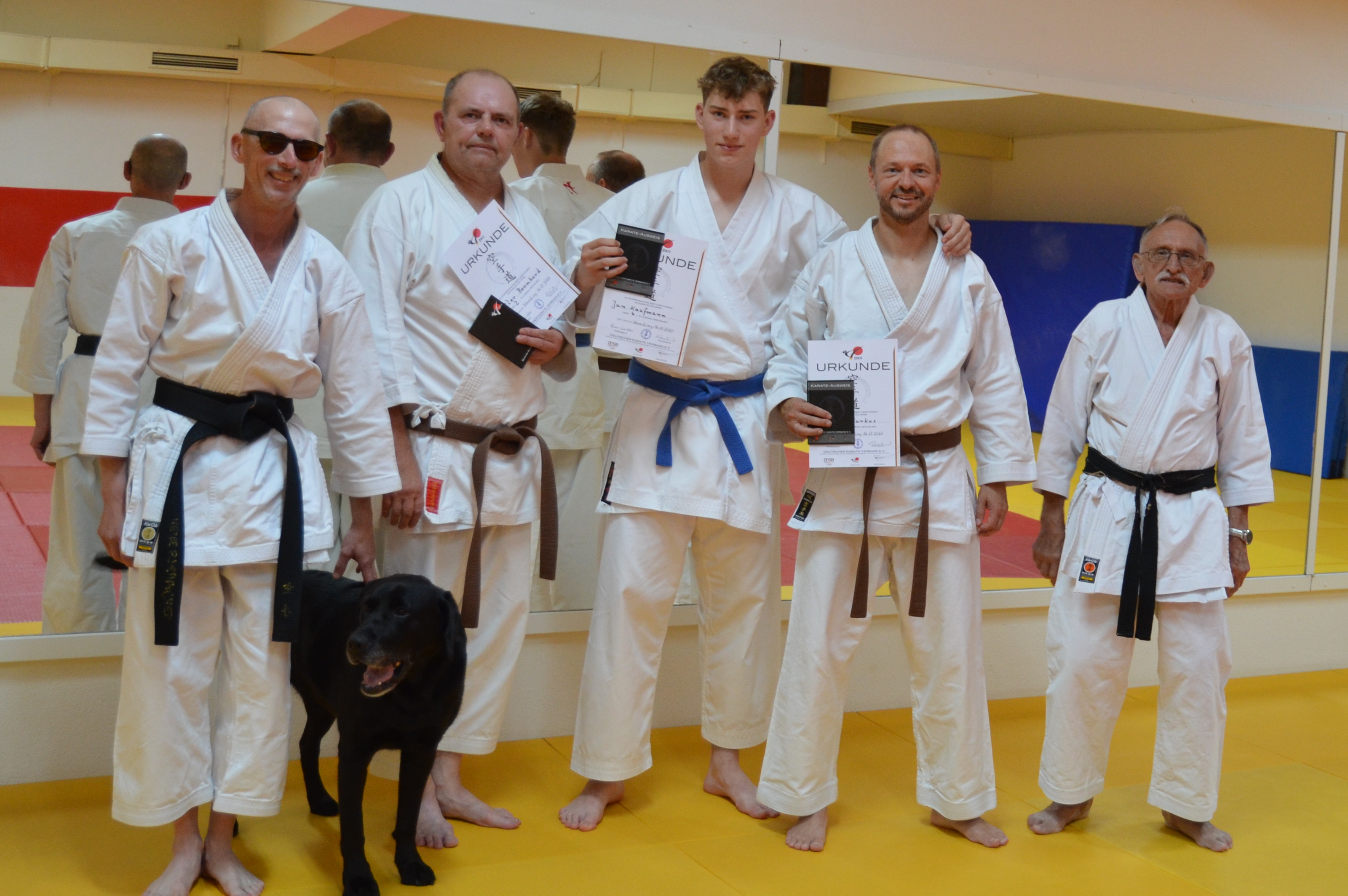 Karate TSV Wemding Prüfung