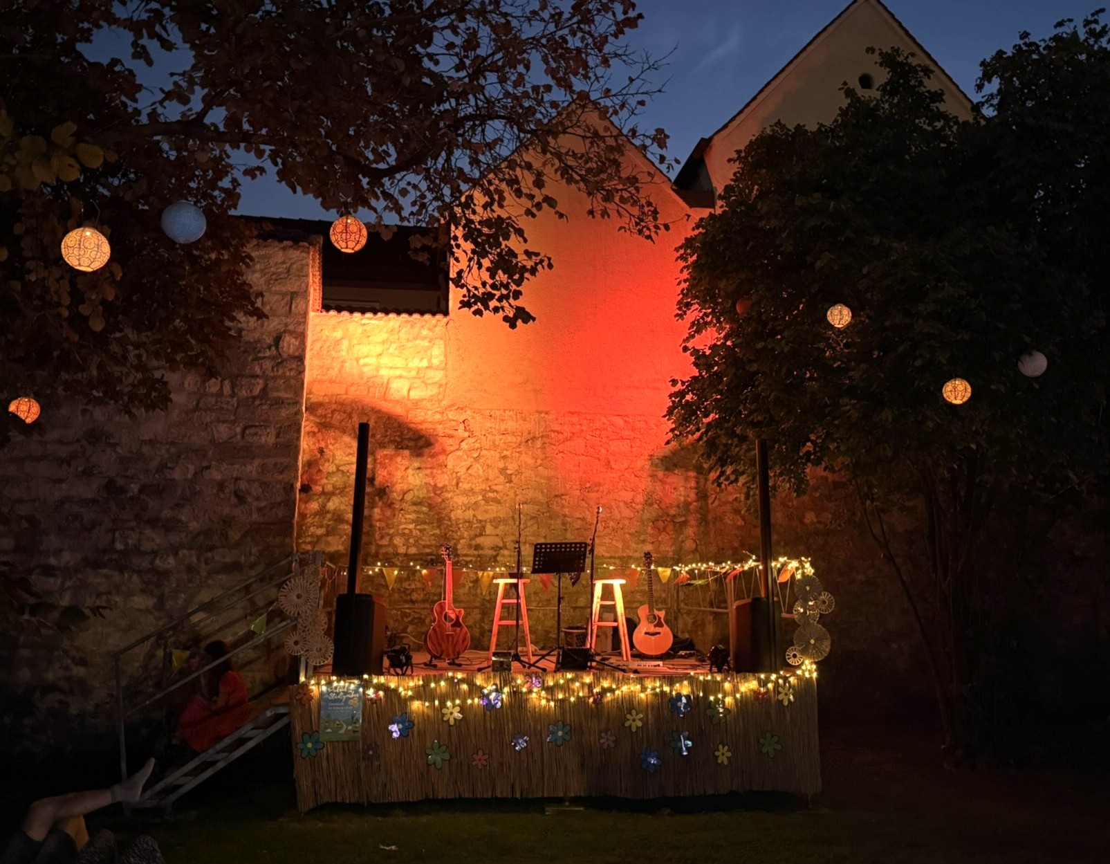Picknick im Stadtgraben