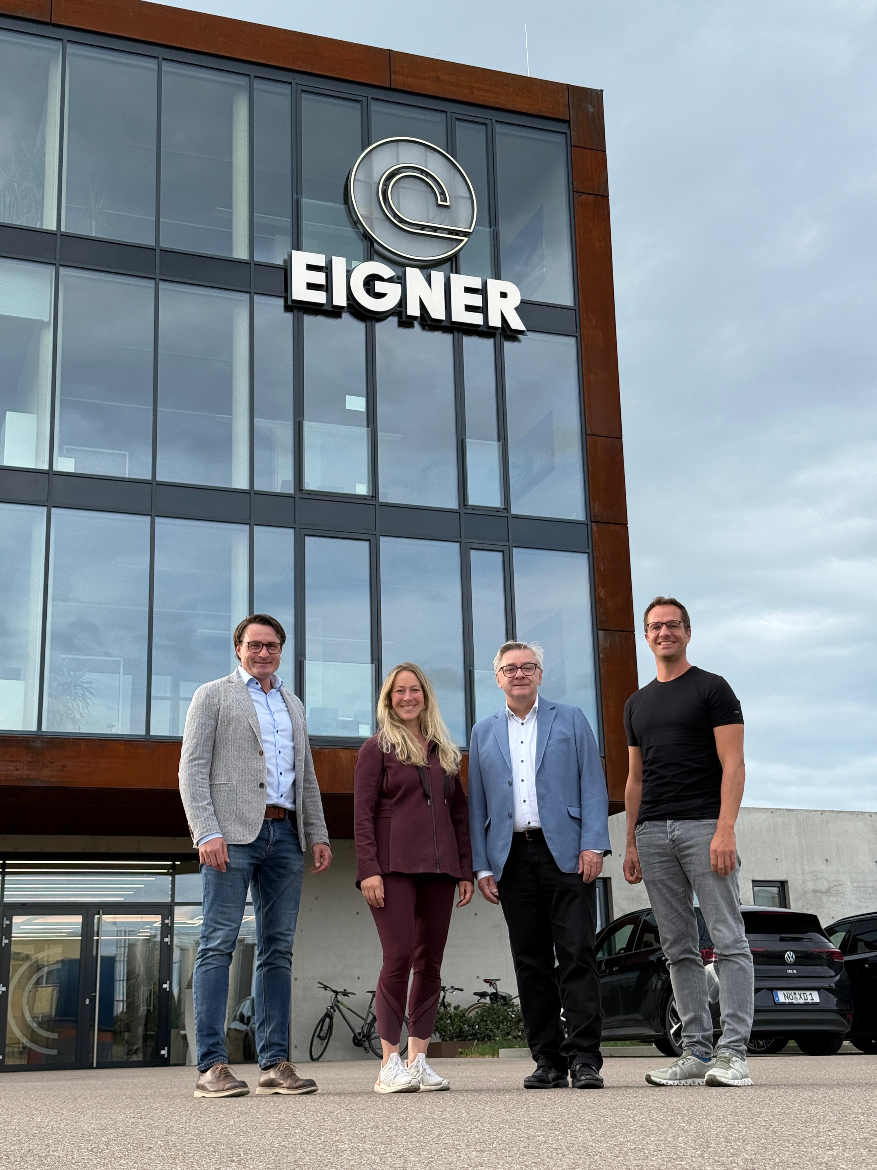 Betriebsbesichtigung bei der Eigner Bauunternehmung in Nördlingen.