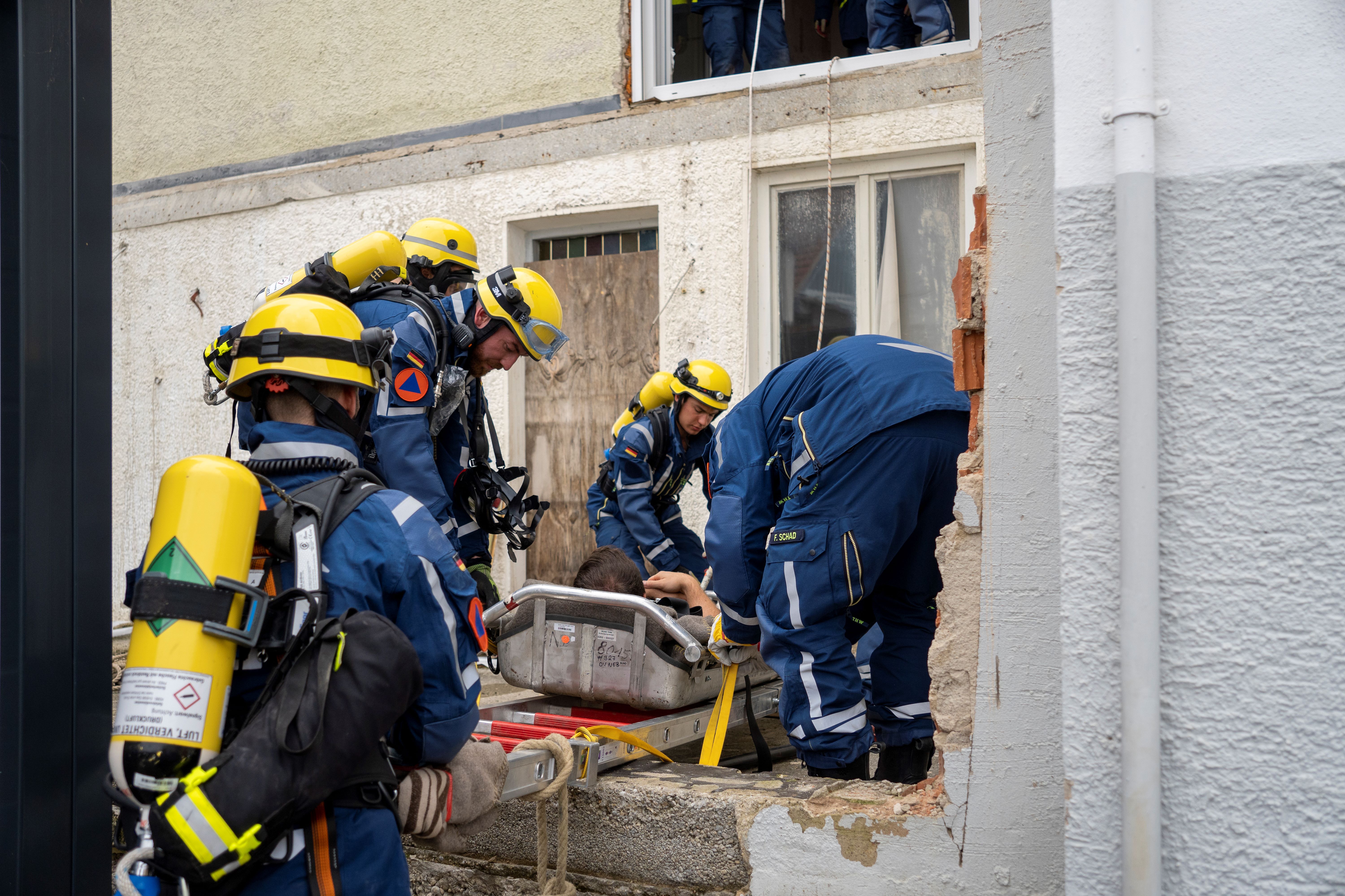 THW-Übung Burgheim