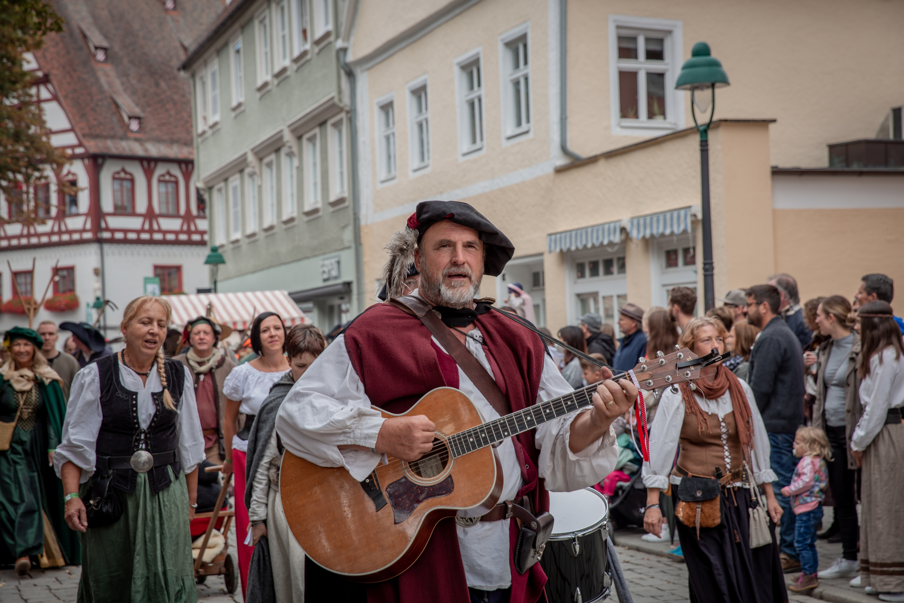 Drei Tage lang wird die Stadt Nördlingen in die Vergangenheit versetzt.