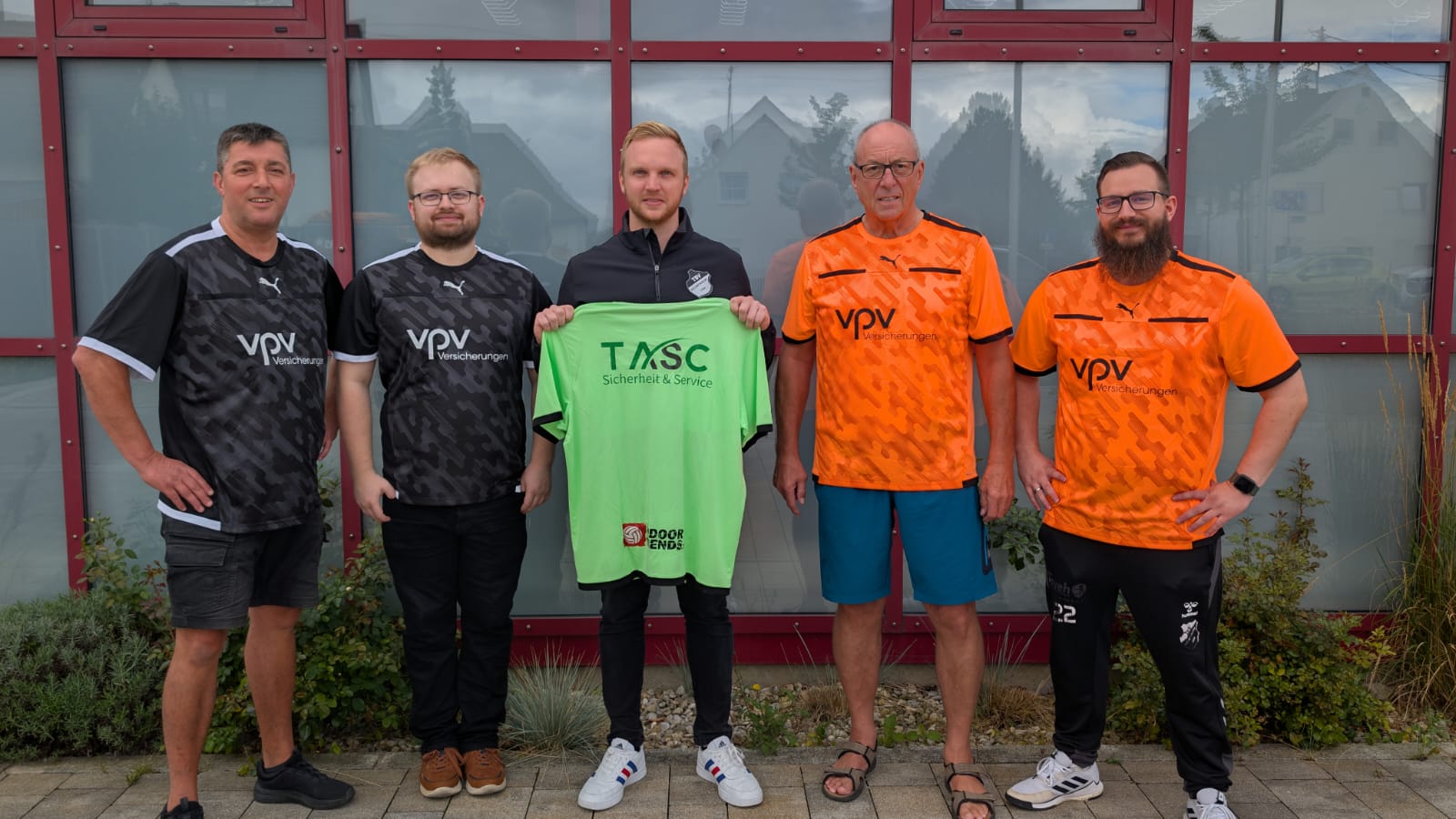 Von links: Bernhard Müller, Stefan Schiele, Dominik Grob, Harald Hämmerlein, Matthias Klement