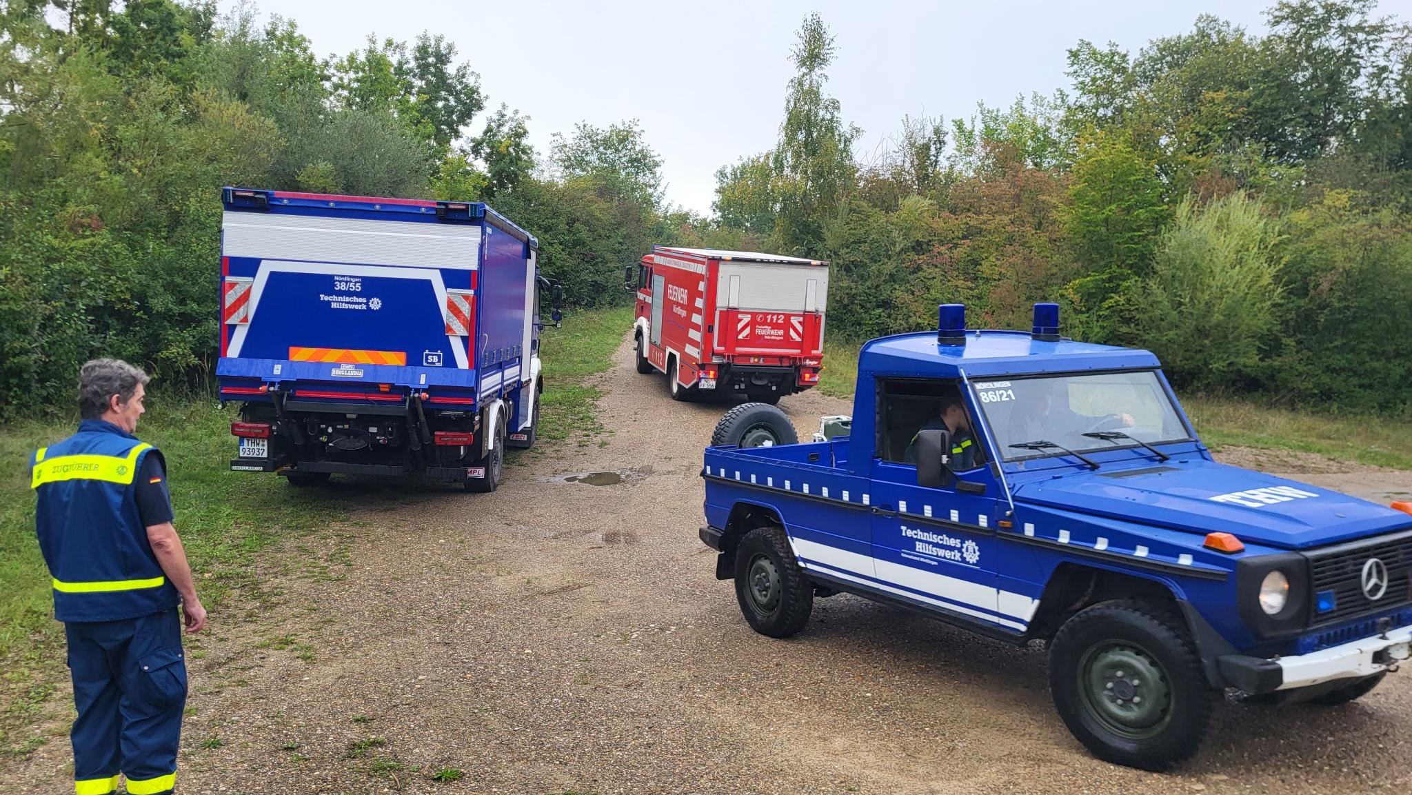 THW Nördlingen Fahrertraining