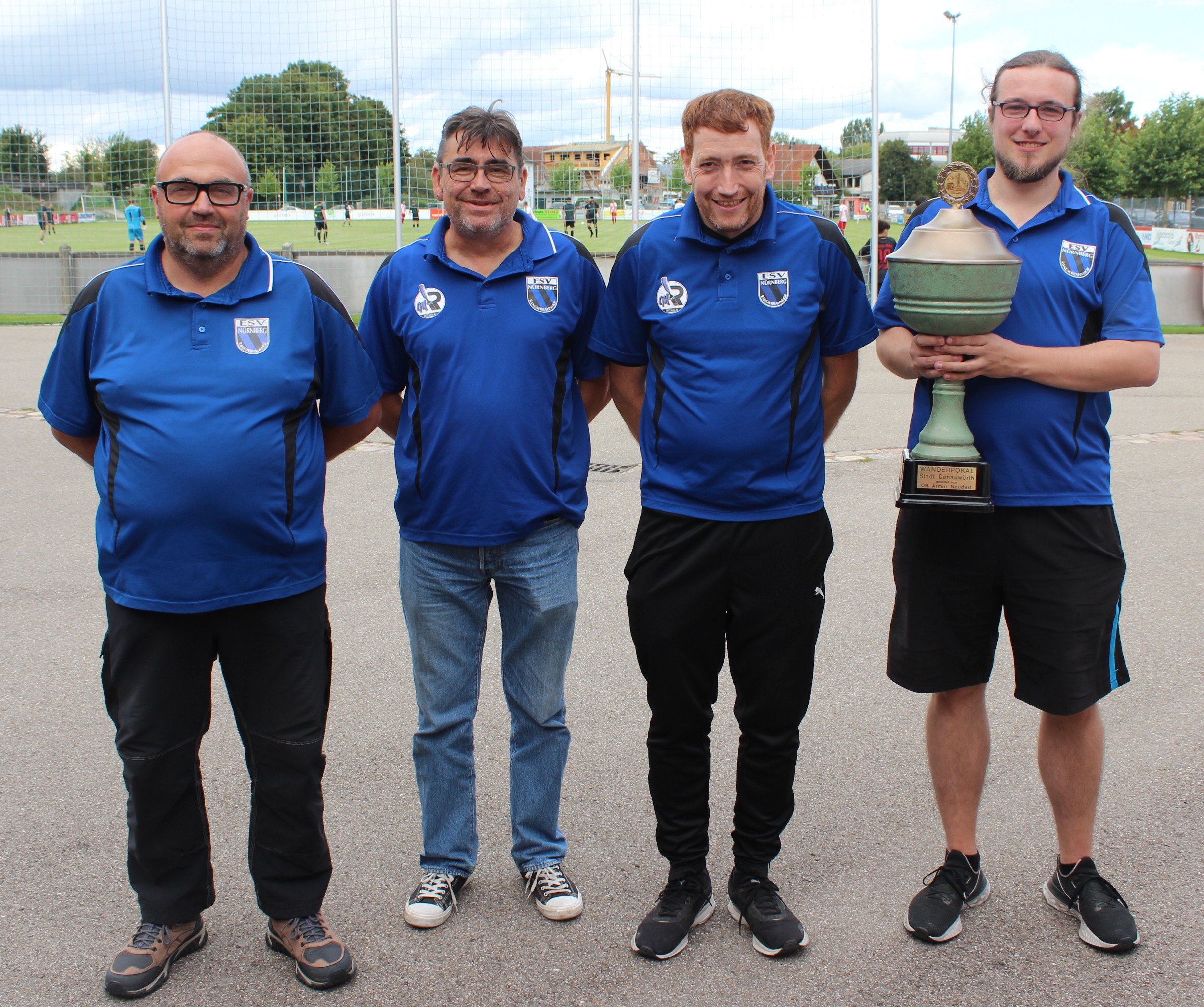 Das erfolgreiche Team vom ESV Rangierbahnhof Nürnberg.