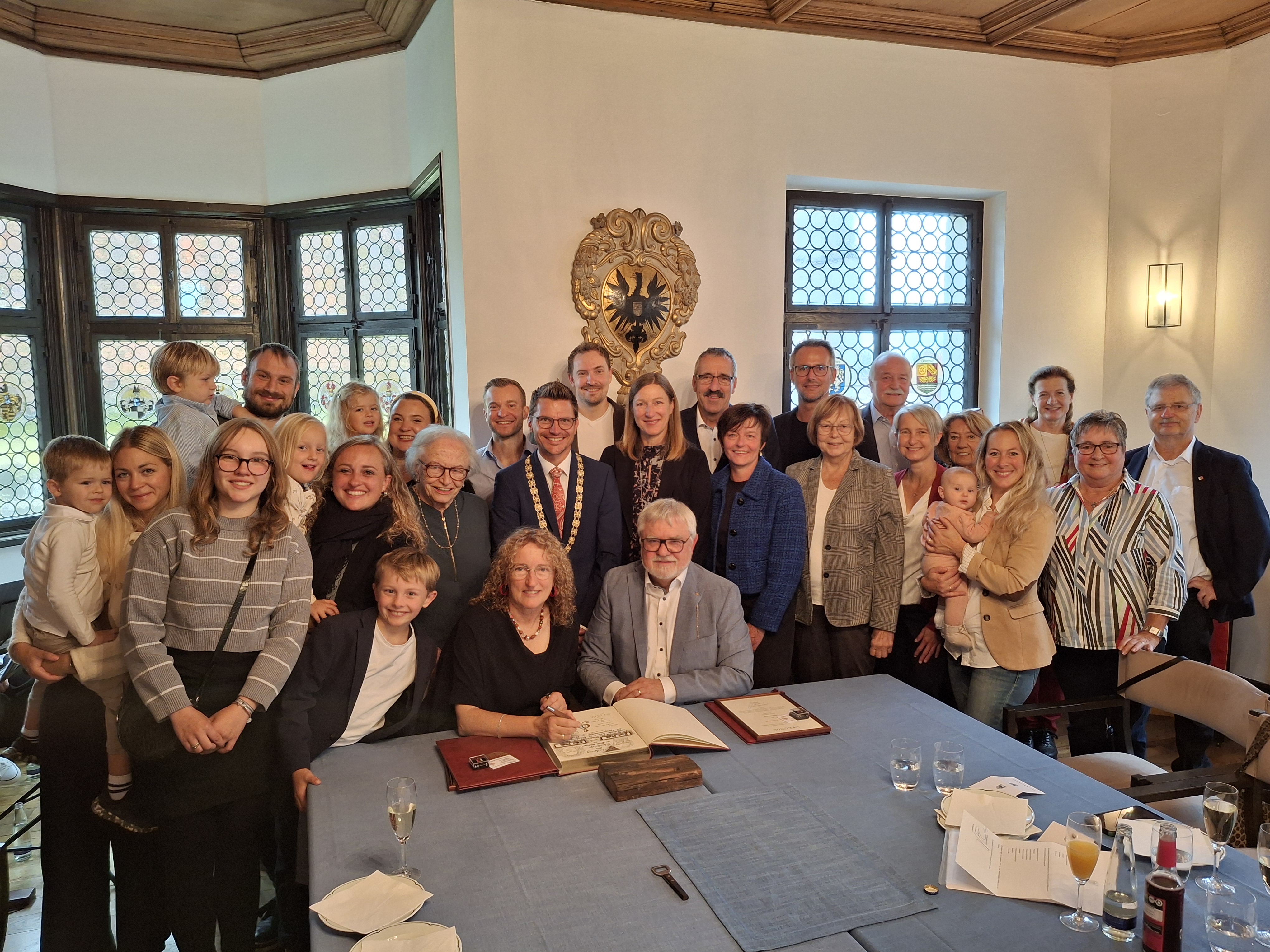 Ehrenbrief Ehepaar Moll