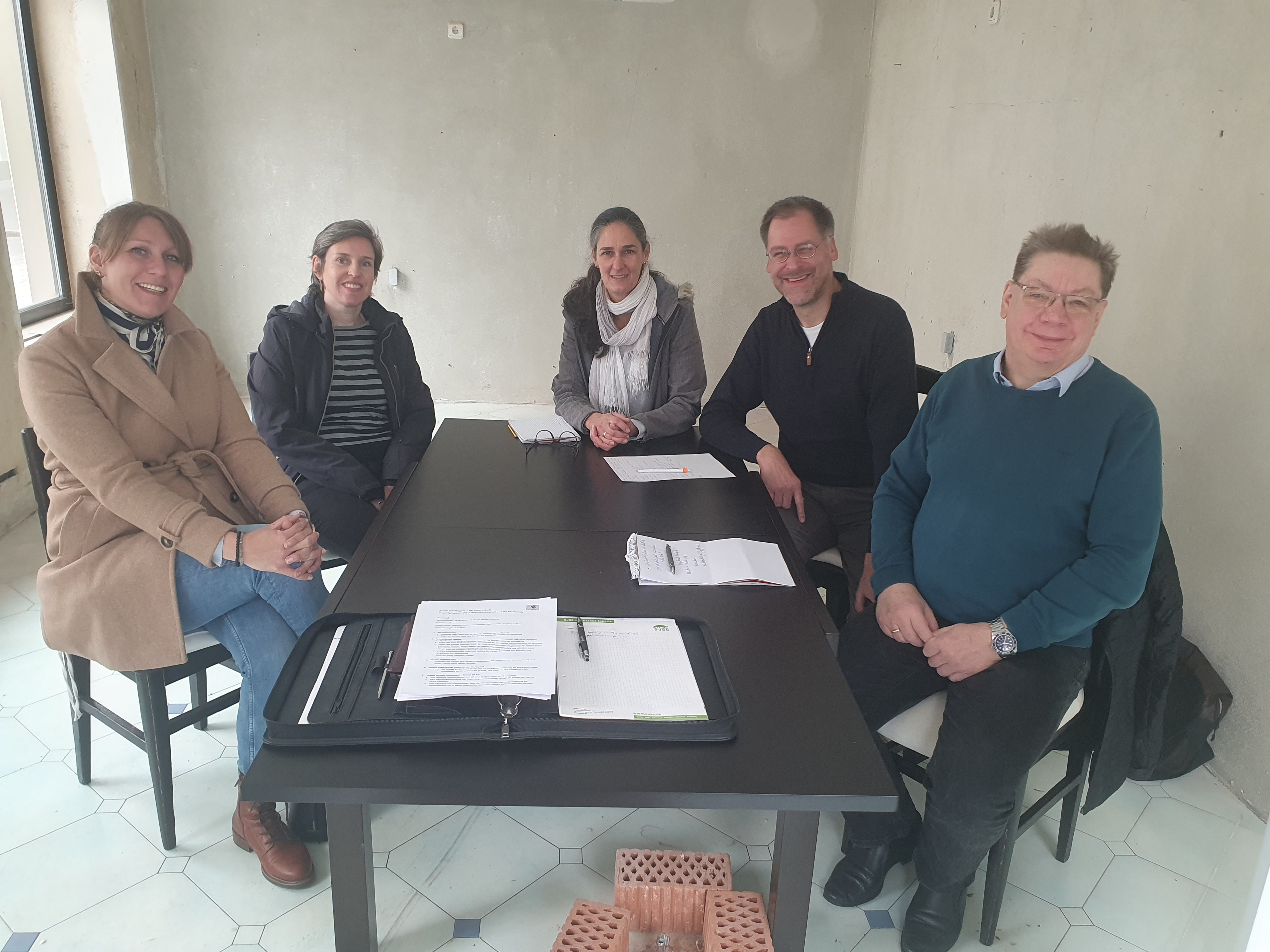 V.l.n.r: Tanja Bittner, Elisabeth Betz, Barbara Binder, Michael Fuchs, Manfred Dietz