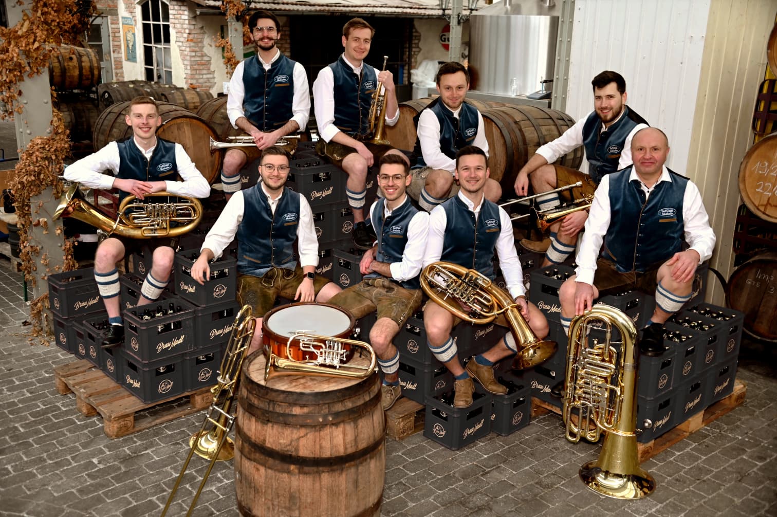 Feststadelmusikanten gruppenfoto