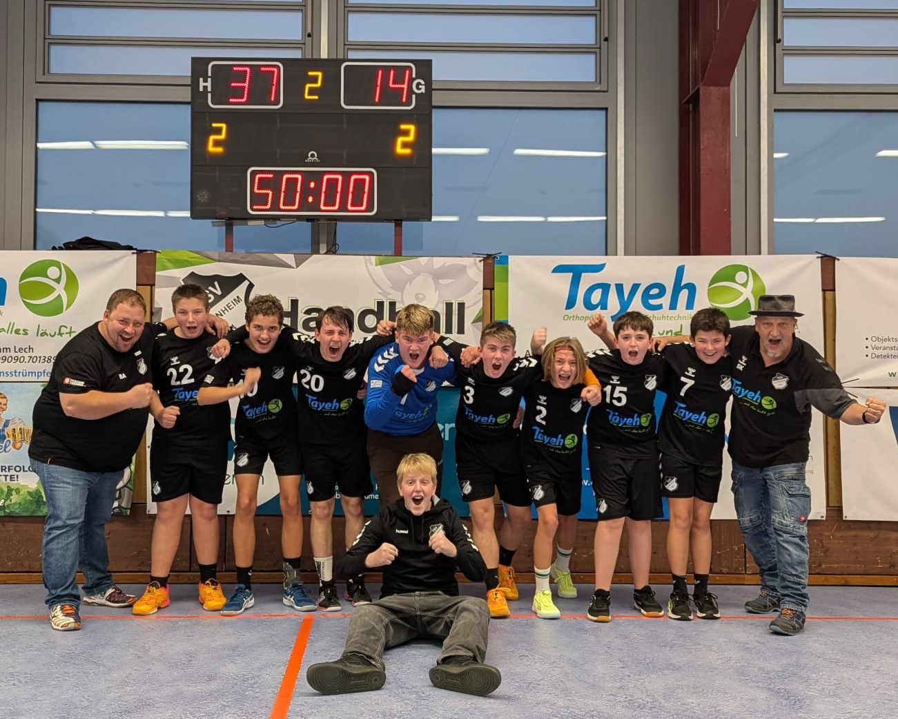 Die männliche C-Jugend des TSV feierte einen Kantersieg gegen den DjK Eichstätt