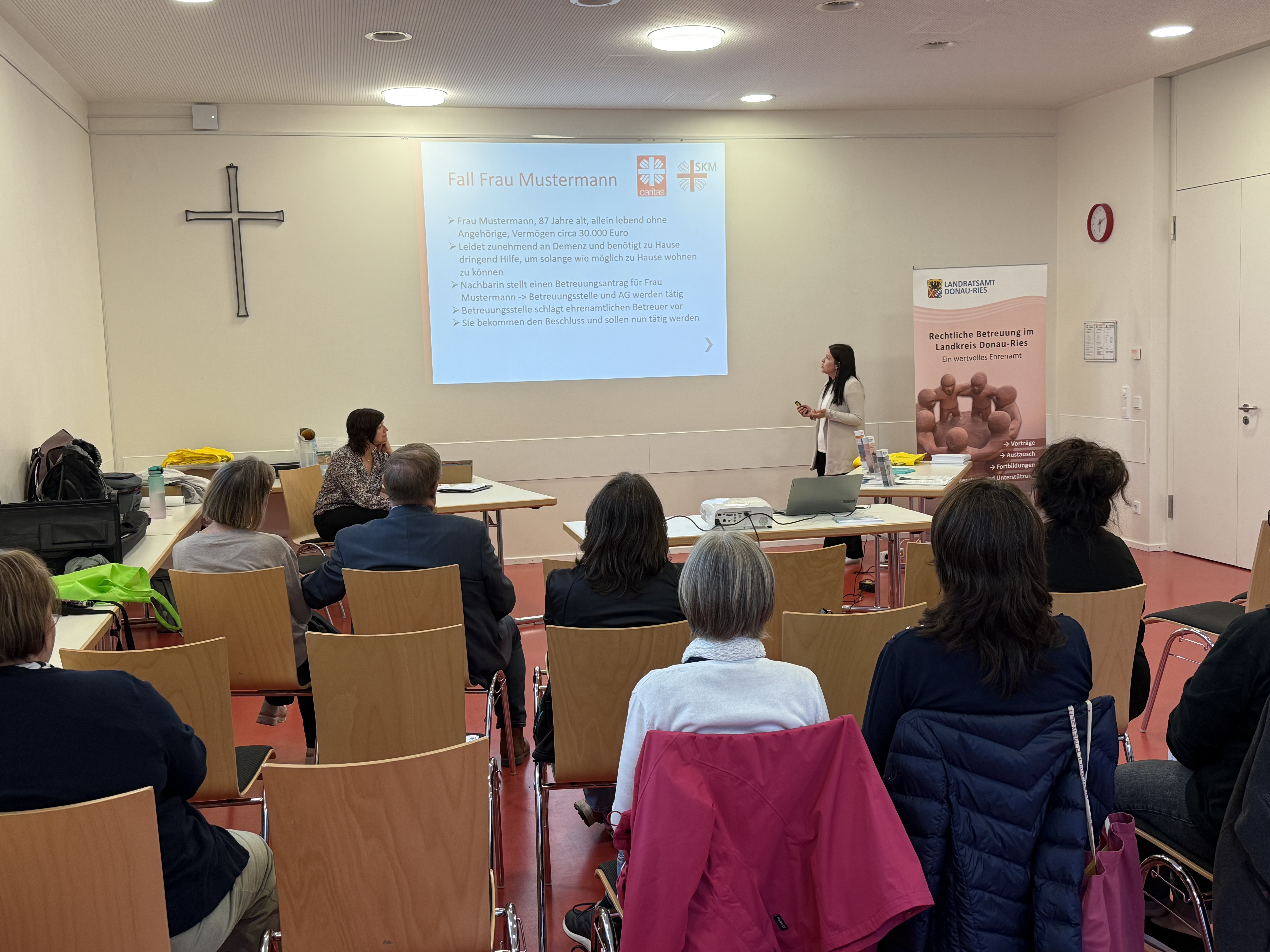 Im Rahmen der Demenzwoche fand im “Haus der Begegnung“ in Donauwörth ein Vortrag zum Thema „Rechtliche Betreuung“ statt.