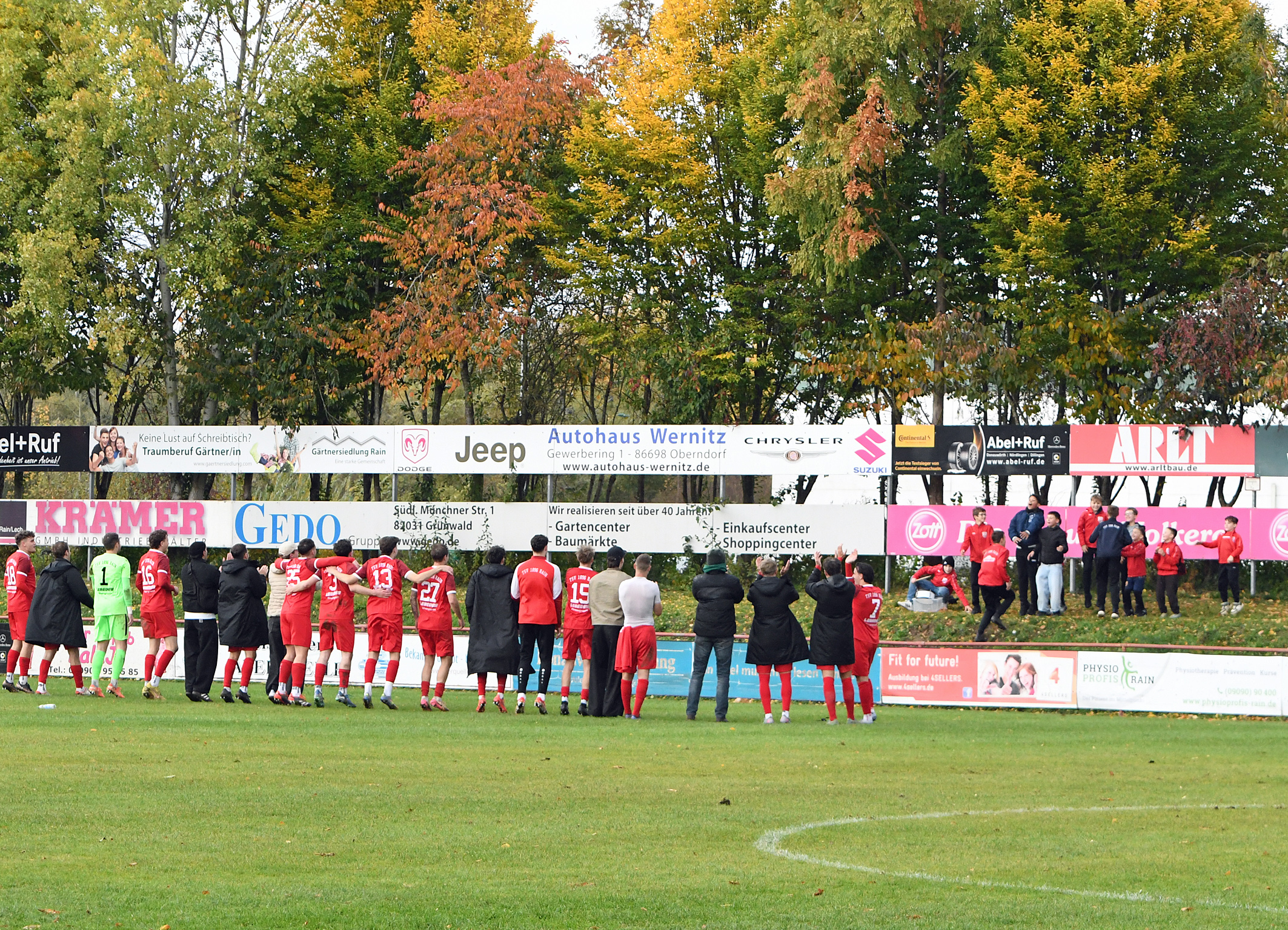 Nach dem Spiel