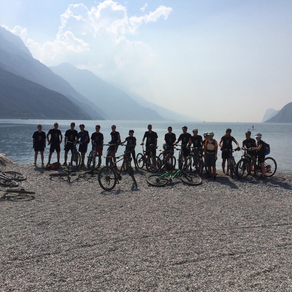 mit dem fahrrad über die alpen zum gardasee