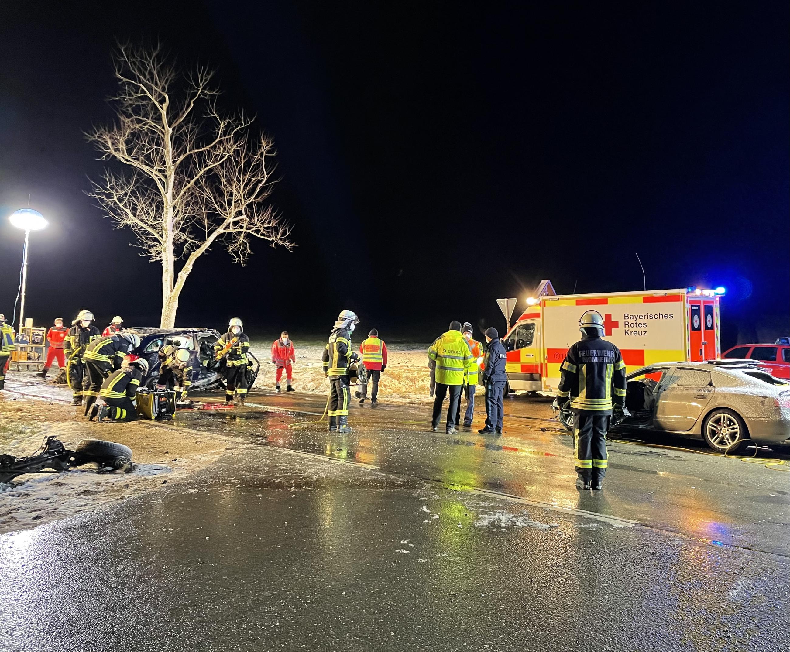 54-jährige Frau Stirbt Bei Verkehrsunfall |Monheim|Donau-Ries-Aktuell